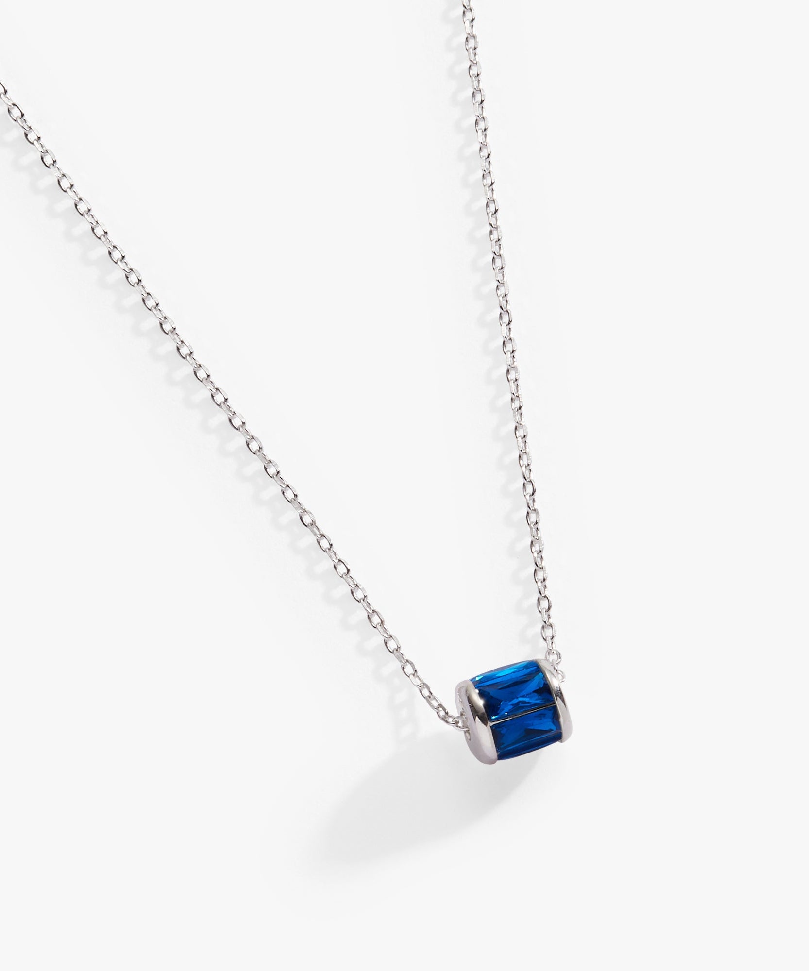 September Birthstone Precious Pendant Necklace