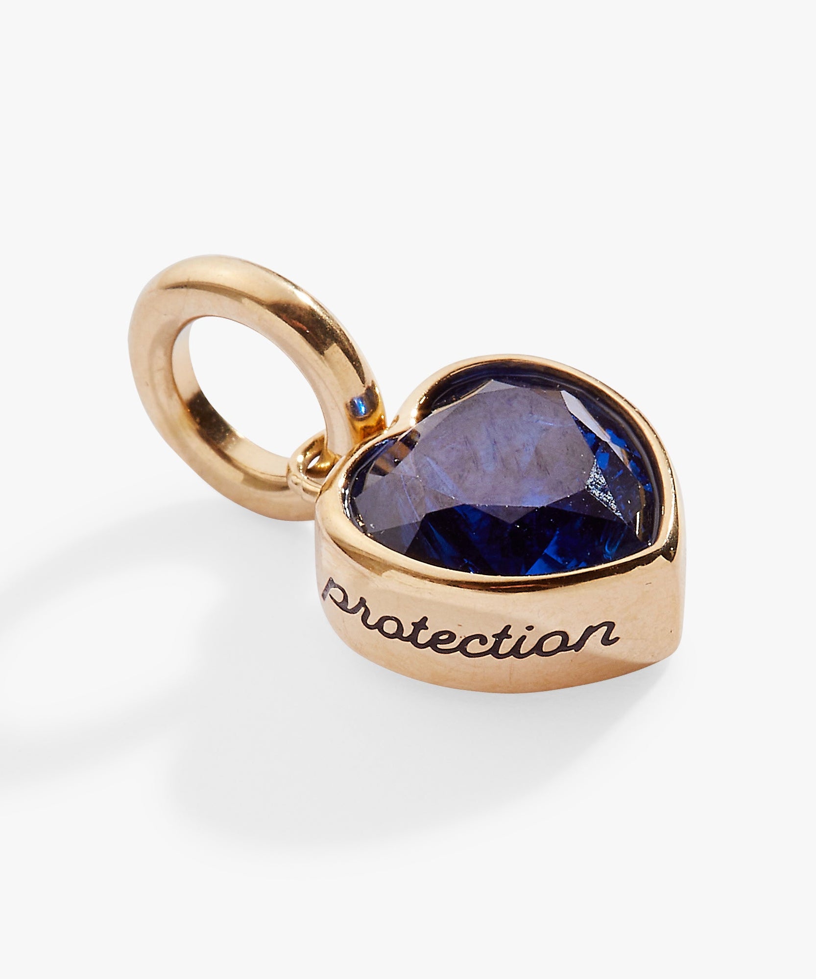 September 'Protection' Heart Birthstone Charm