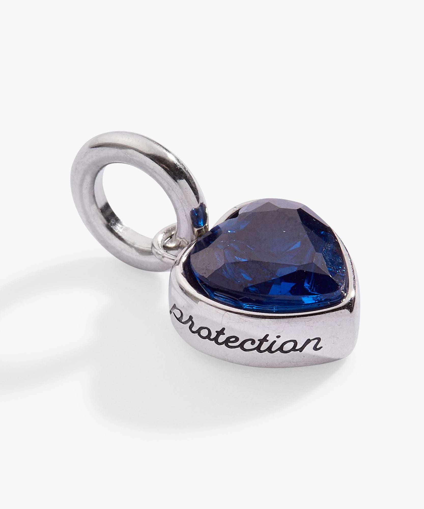 September 'Protection' Heart Birthstone Charm
