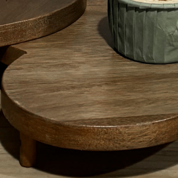 Zusammenklappbares Dreifach-Herz-Servierbrett