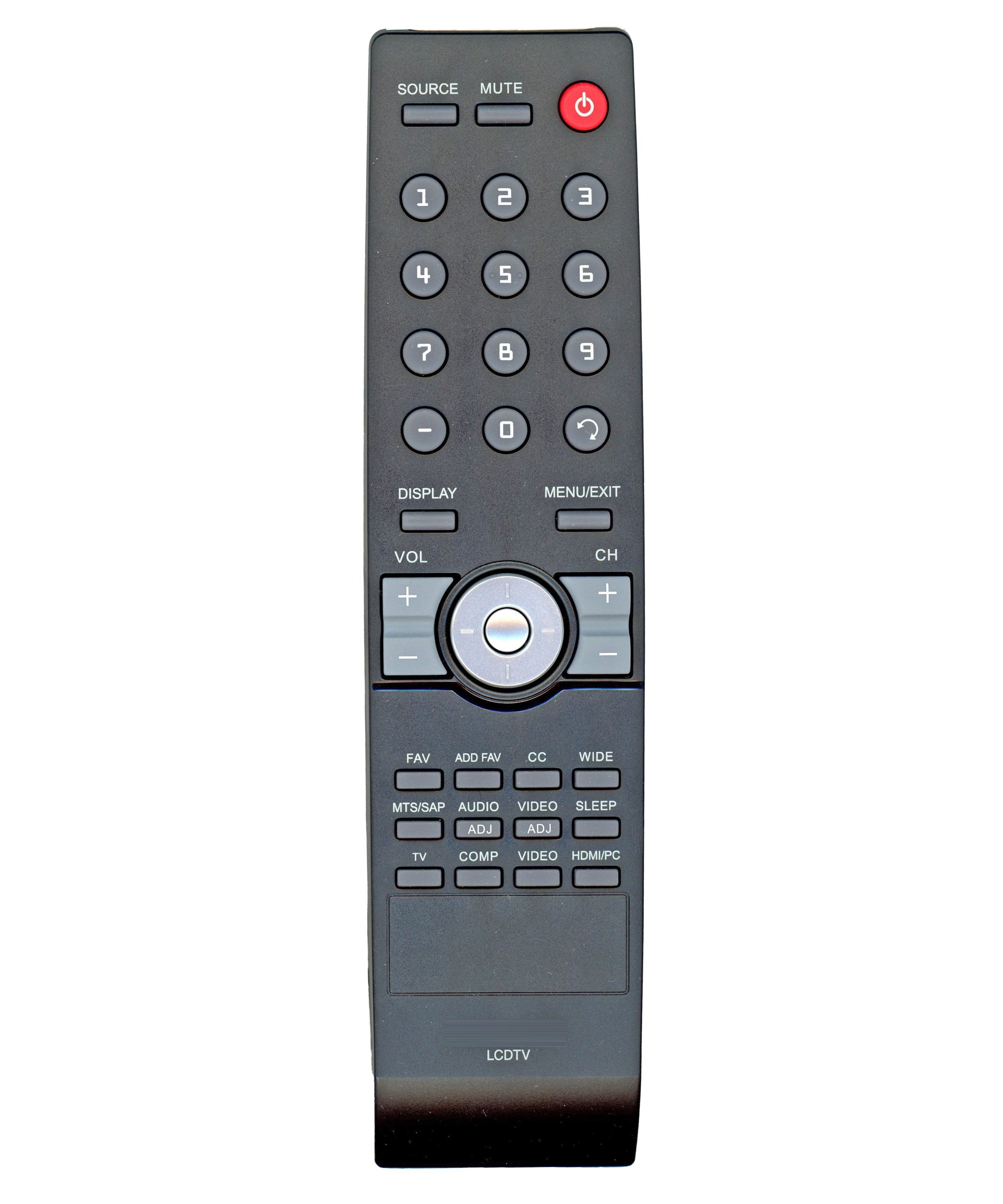 Sharp RC2443802/01 TV Remote Control - 9JR9800000004 098GRABD9NESHR