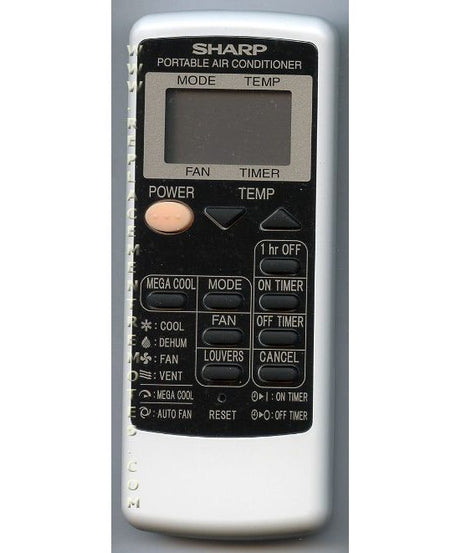 Sharp CRMCA750JBEZ Air Conditioner Remote Control