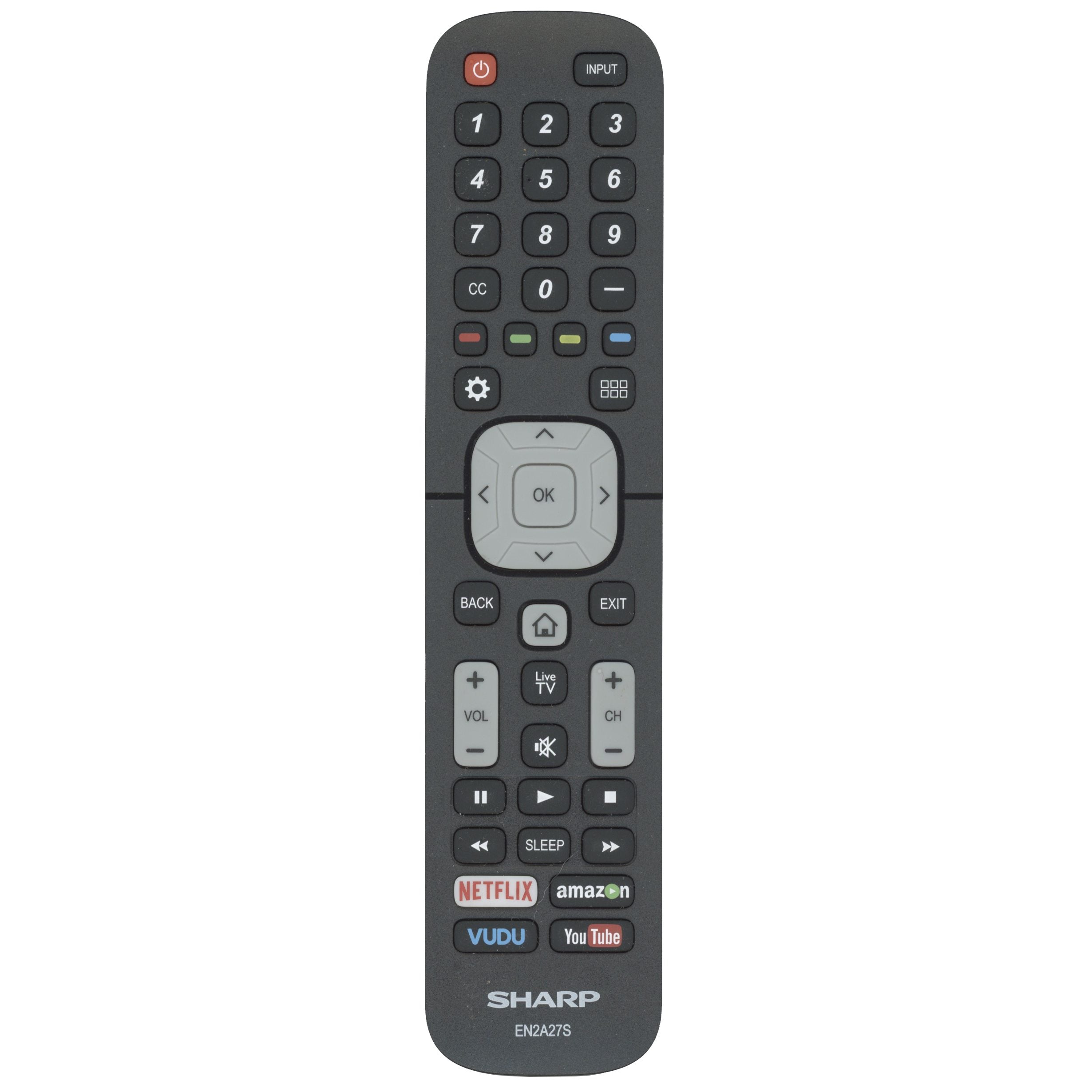 Sharp EN2A27S TV Remote Control