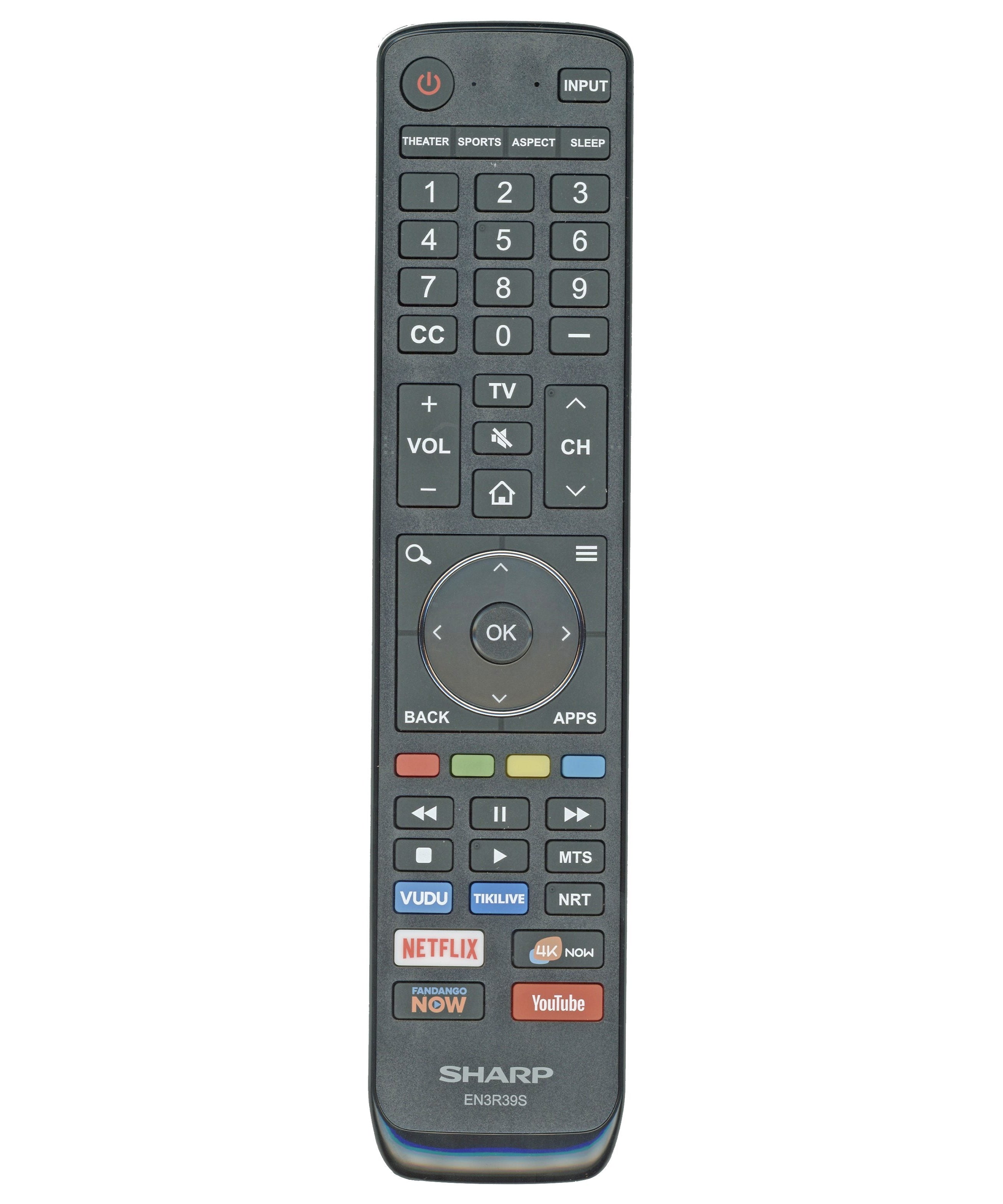 Hisense EN3R39S 2018 TV Remote Control | IR - EN3R39S