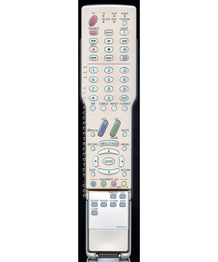 Sharp GA362WJSA TV Remote Control