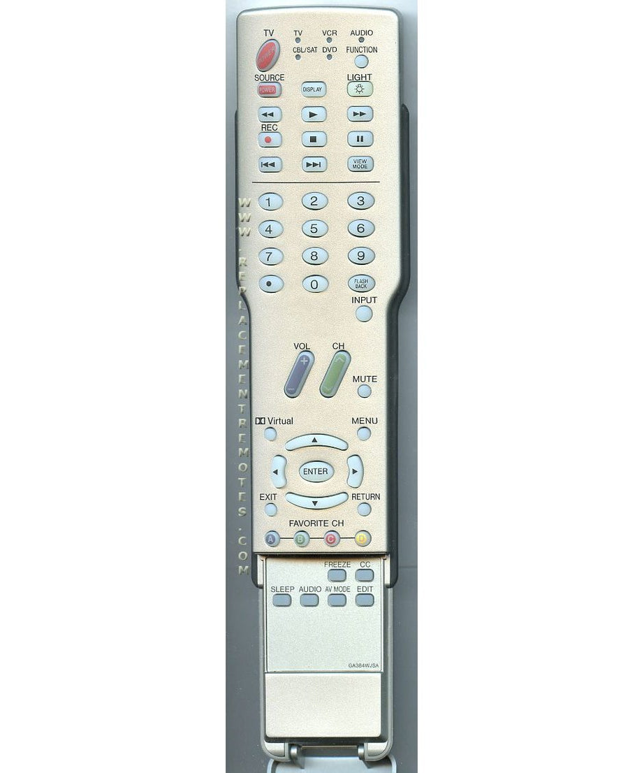 Sharp GA384WJSA TV Remote Control