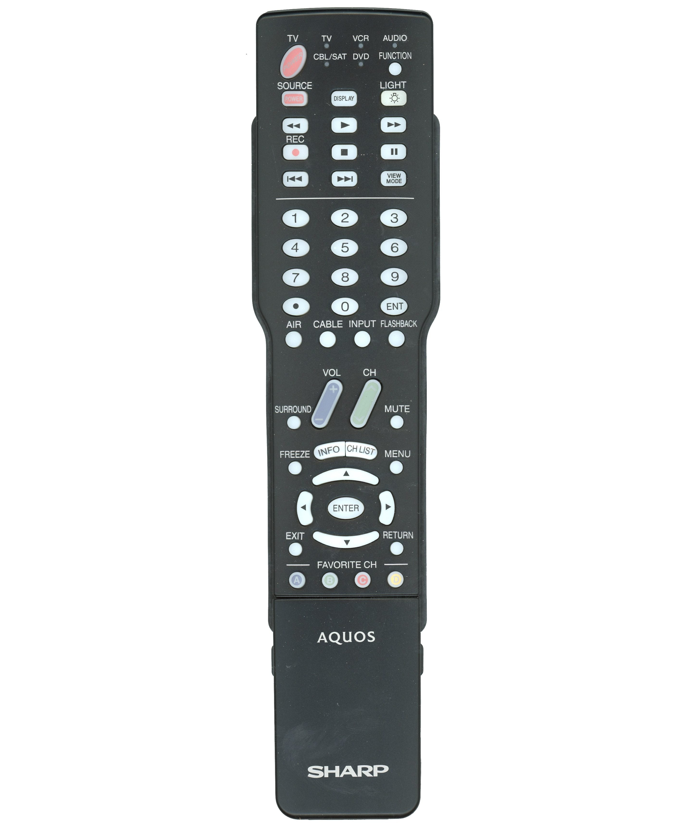 Sharp GA414WJSA TV Remote Control