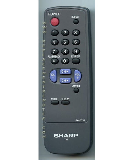 Sharp GA450SA TV Remote Control