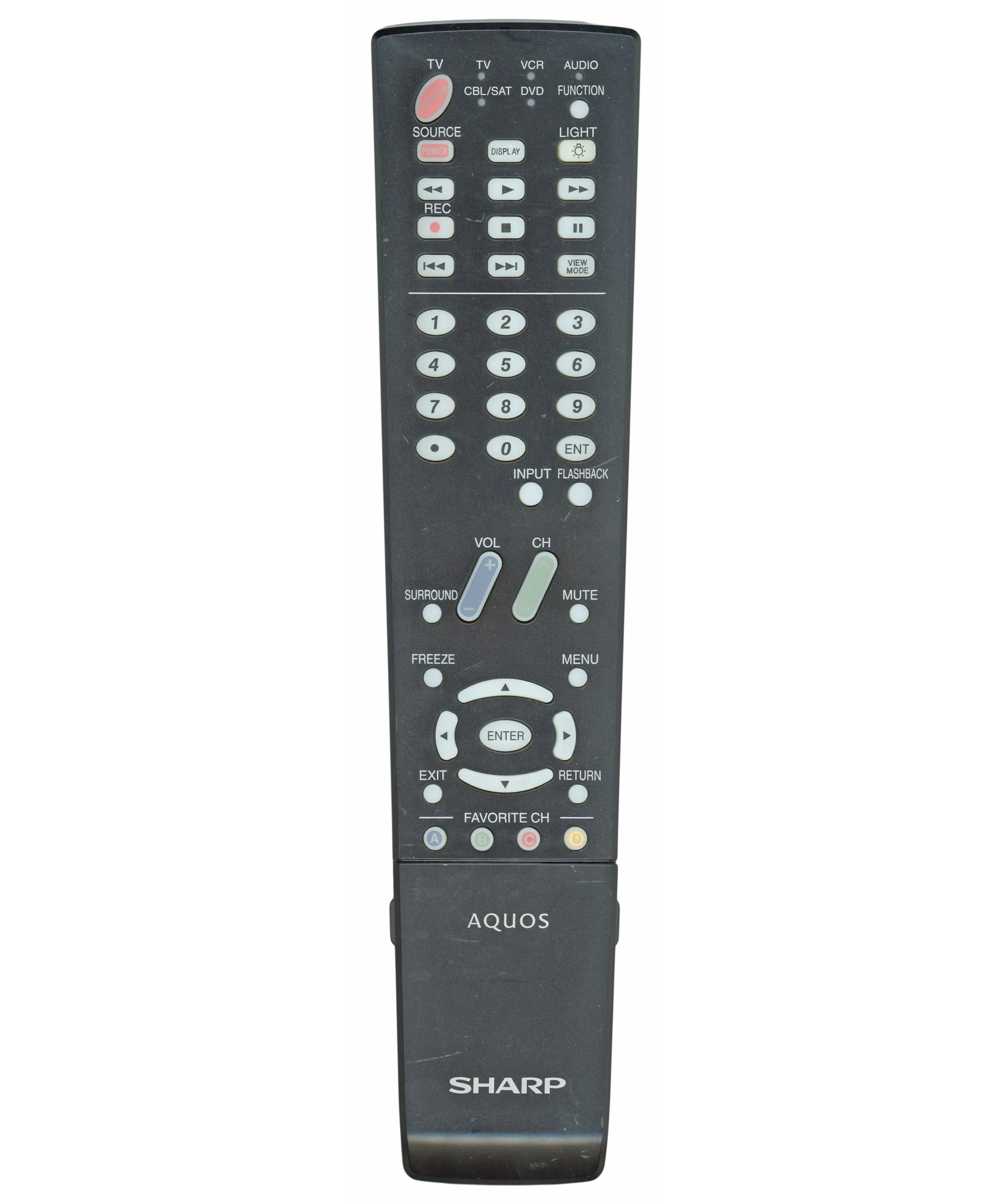 Sharp GA535WJSA TV Remote Control