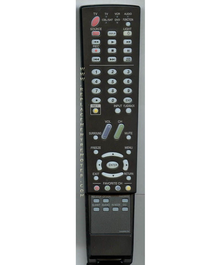 Sharp GA648WJSA Aquos TV Remote Control