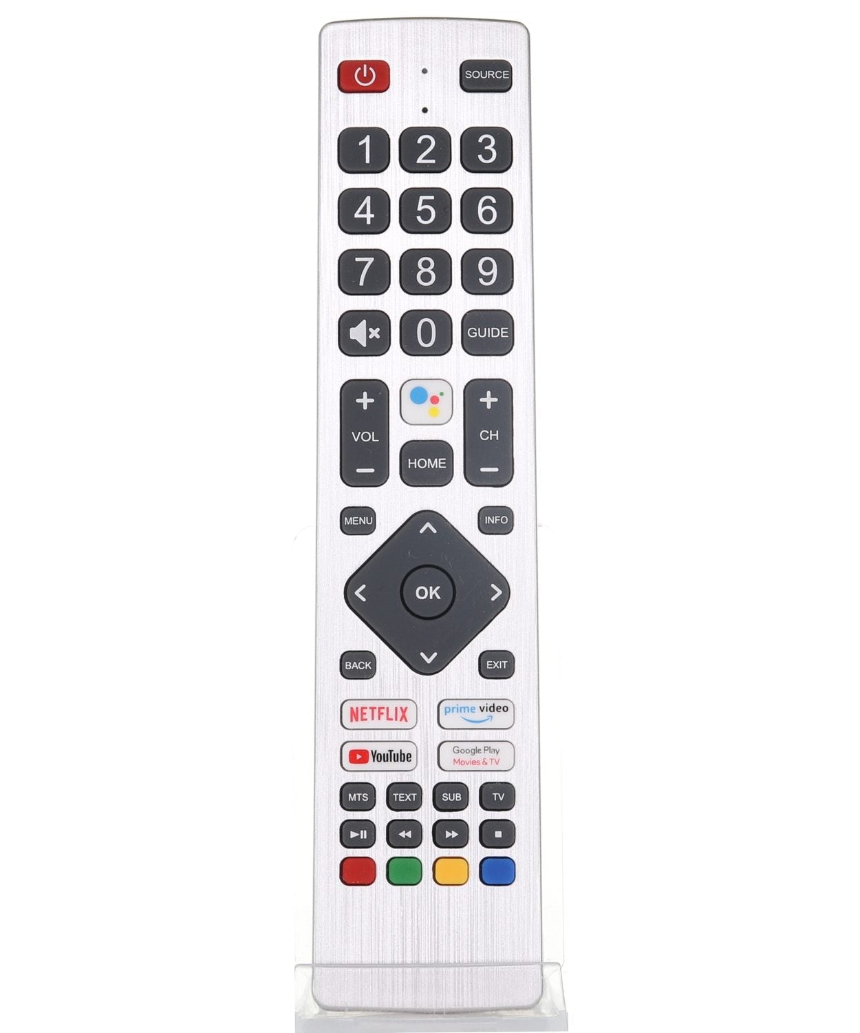Sharp JWSP01 Google Android Voice TV Remote Control