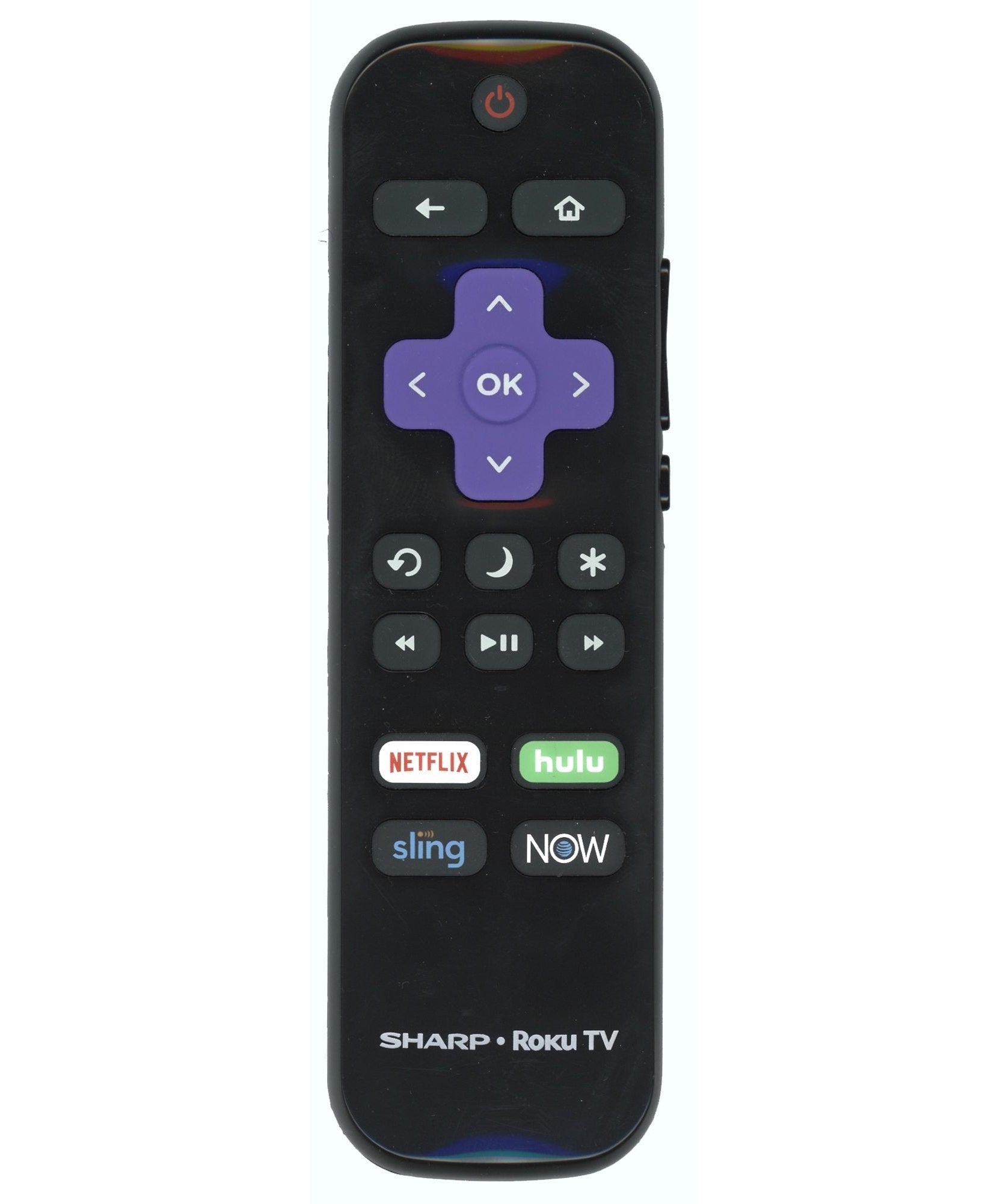 Sharp LC-RCRUDUS-20 Roku TV Remote Control | 2019, 2018 - LCRCRUDUS20