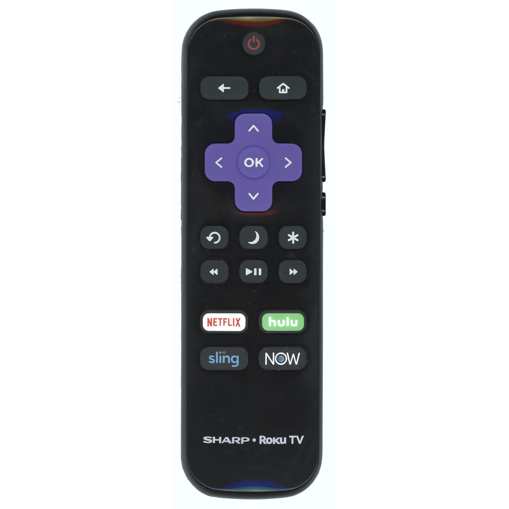 Sharp LC-RCRUDUS-20 Roku TV Remote Control | 2019, 2018 - LCRCRUDUS20