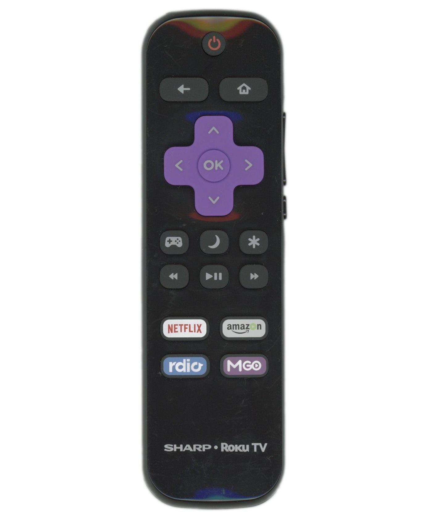 Sharp LC-RCRUS-16 Roku TV Remote Control | 2016 - LC-RCRUS-16 - 398GR10BESP06U