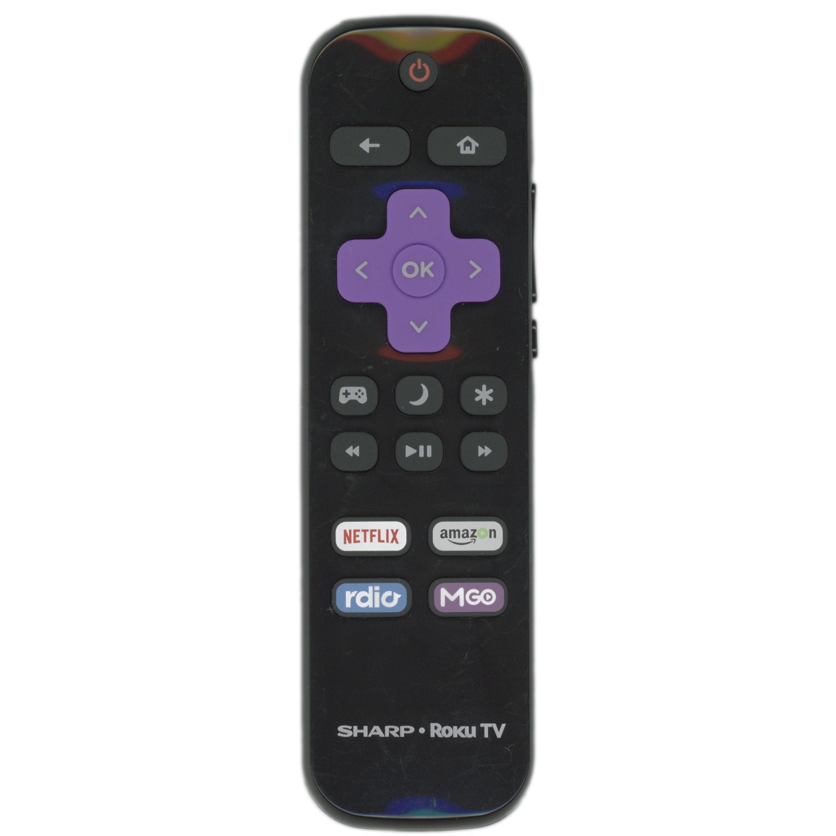 Sharp LC-RCRUS-16 Roku TV Remote Control | 2016 - LC-RCRUS-16 - 398GR10BESP06U