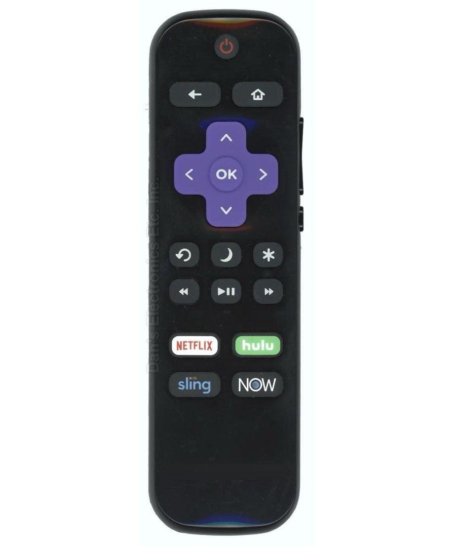 Sharp LC-RCRUS-20 ROKU TV Remote Control | 2019 | Netflix | Hulu | Sling | ATT Now - 398GR10BESPN0006