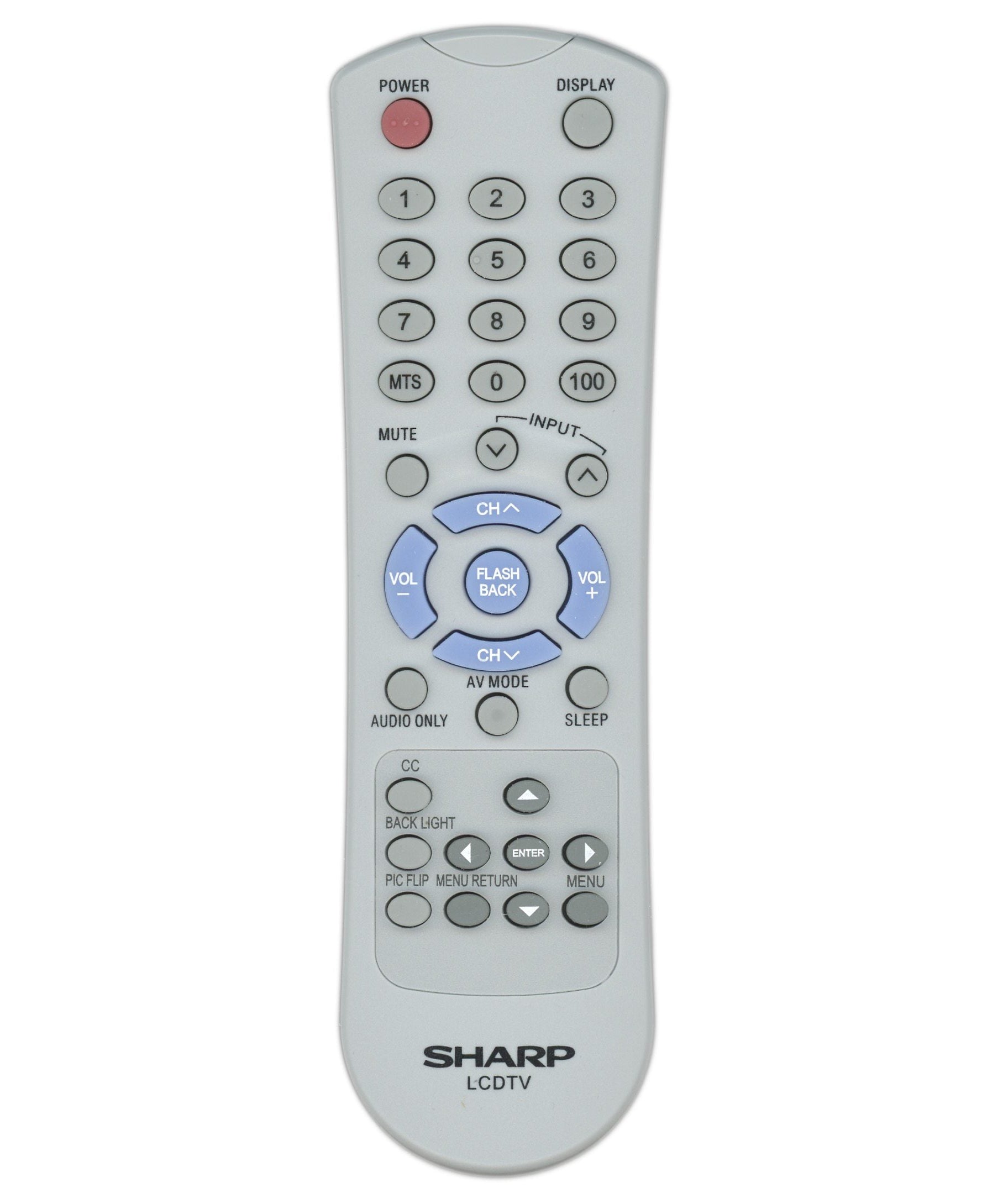 Sharp RRMCGA457WJSA TV Remote Control