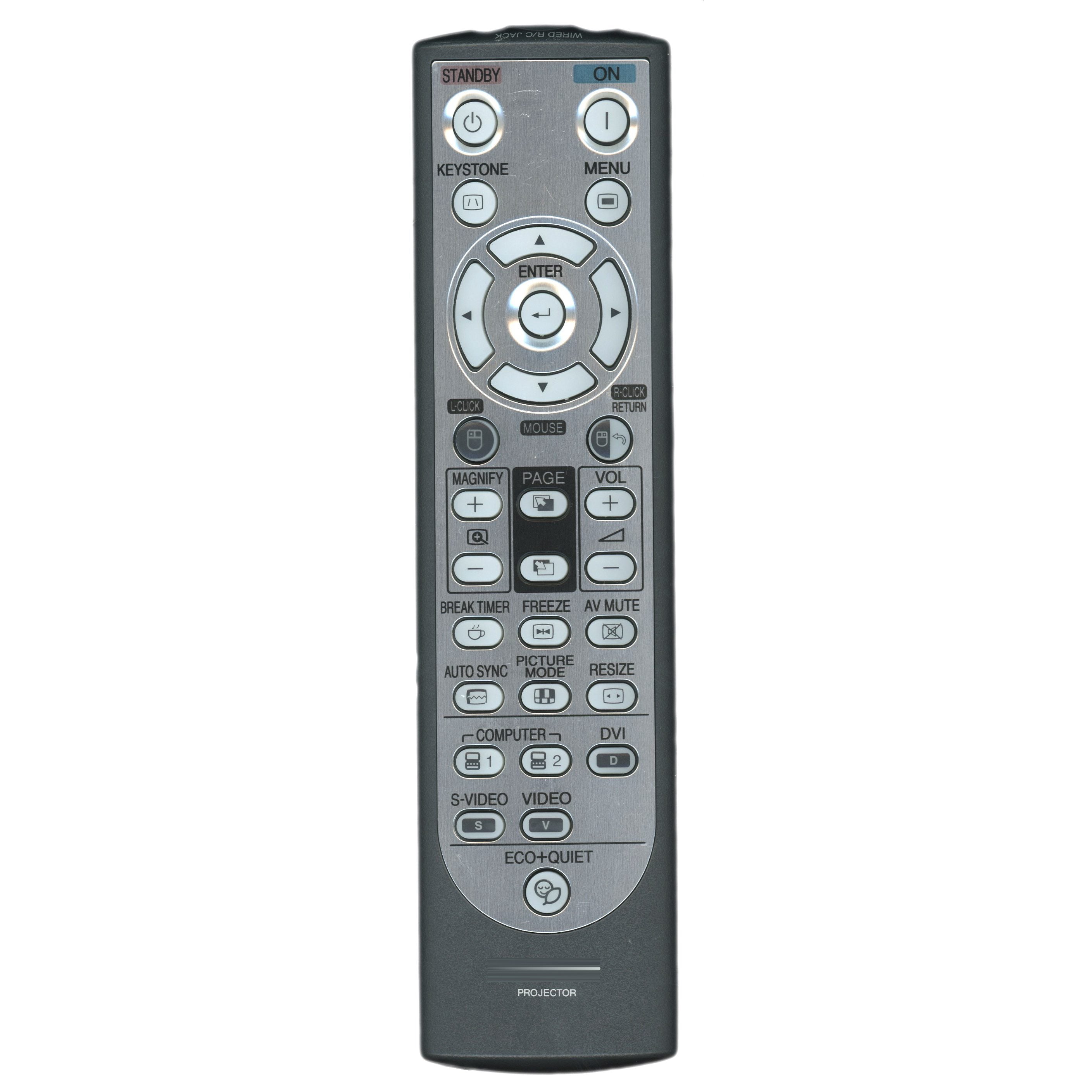 Sharp RRMCGA623WJSA Beamer-Fernbedienung