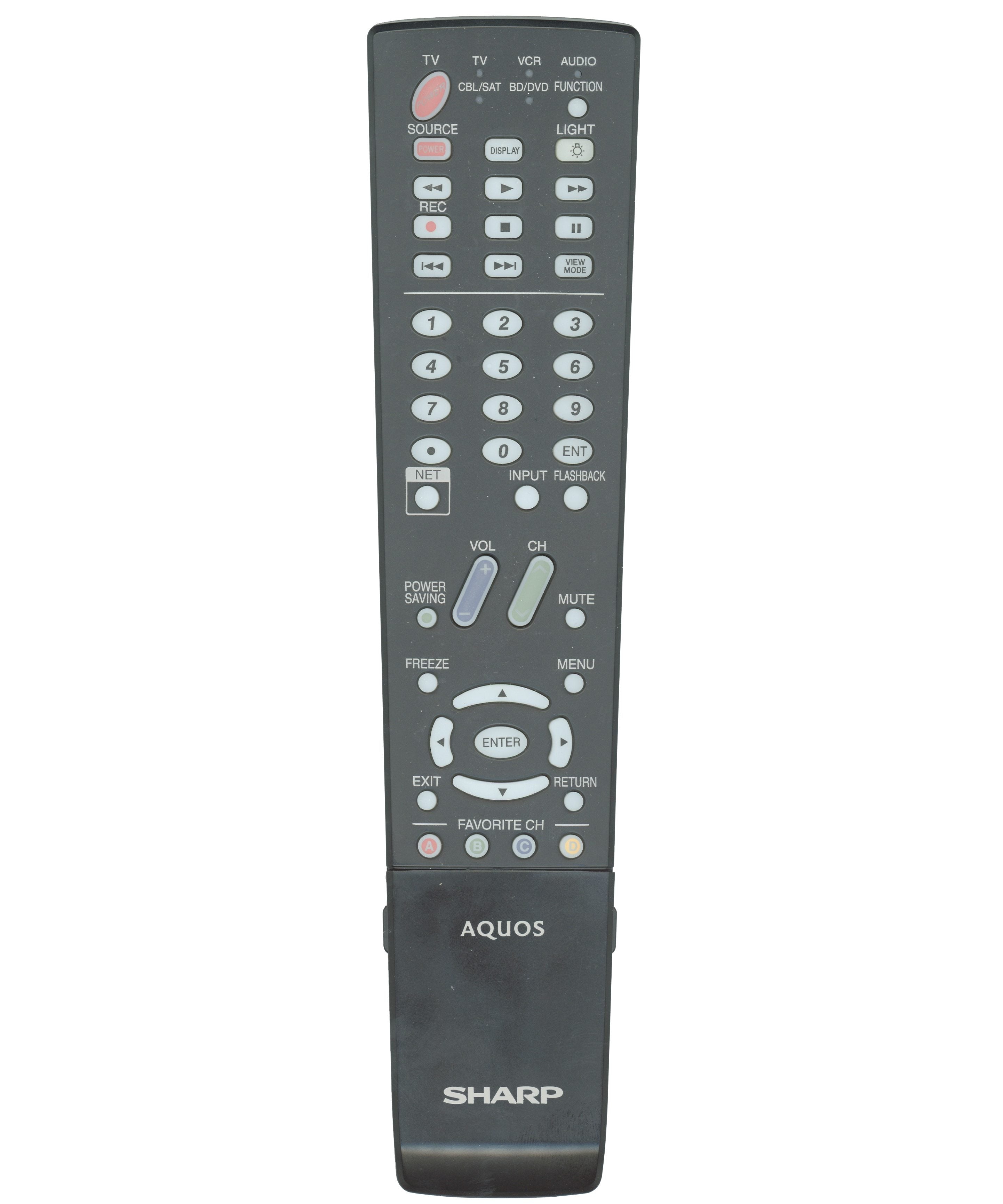 Sharp RRMCGA806WJSA TV Remote Control