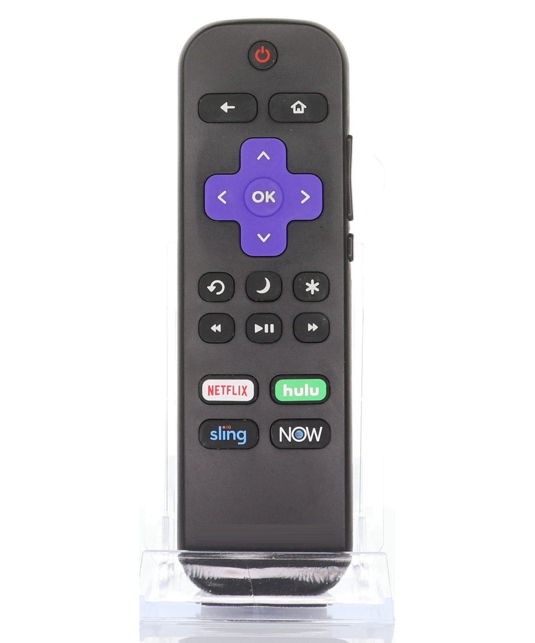 Sharp 228526 Roku TV Remote Control | 2019 | Netflix | Hulu | Sling | ATT Now - 228526
