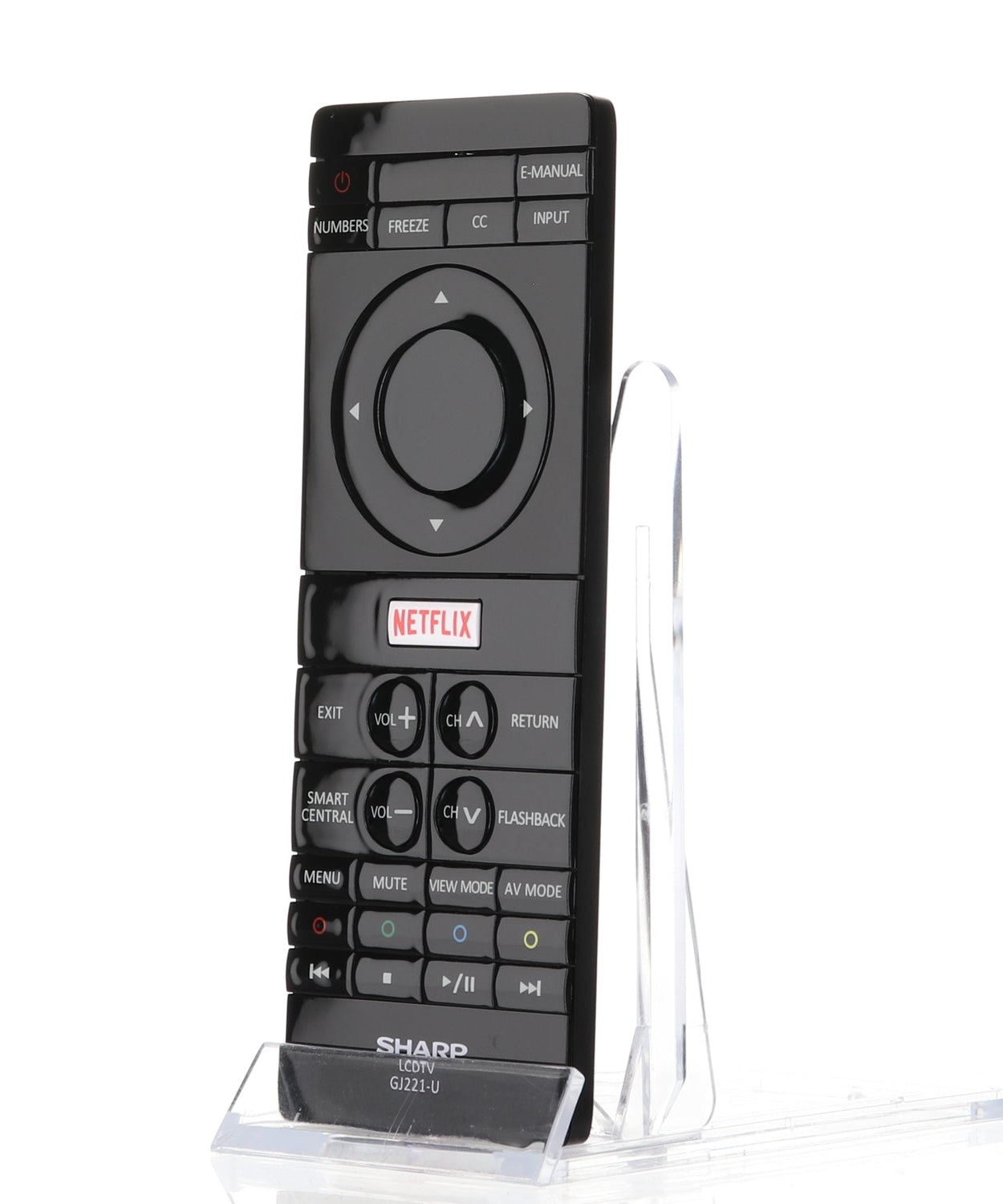 Sharp GJ221U TV Remote Control | Netflix | Smart TV - 9LE098003063230