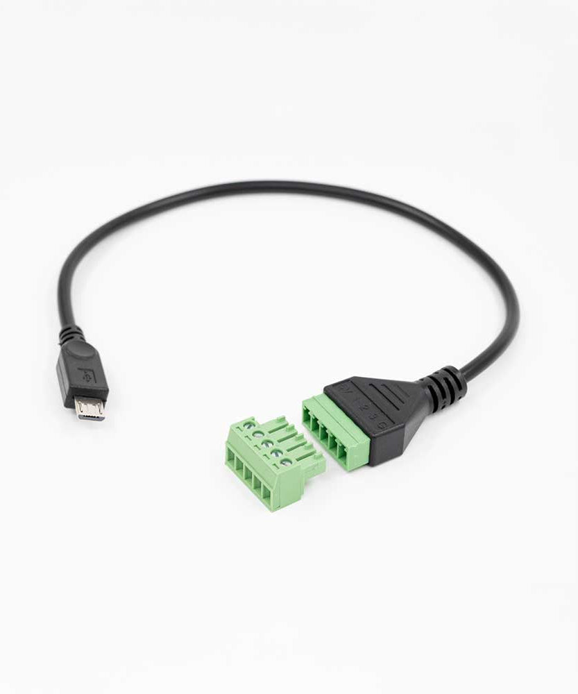 Micro USB to 5 Terminal Add（Shelly Pill)