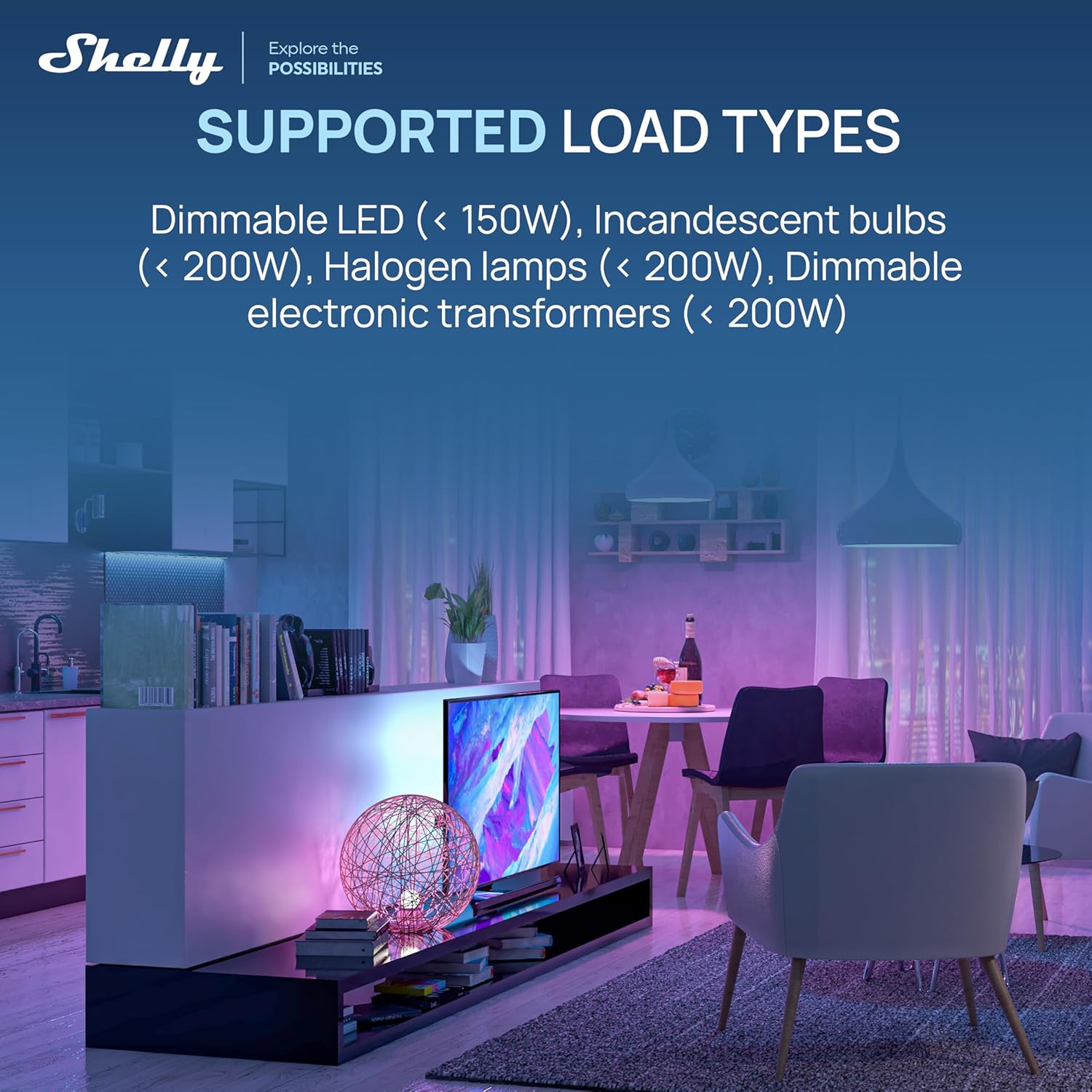 Shelly Dimmer Gen4 US UL-Certified