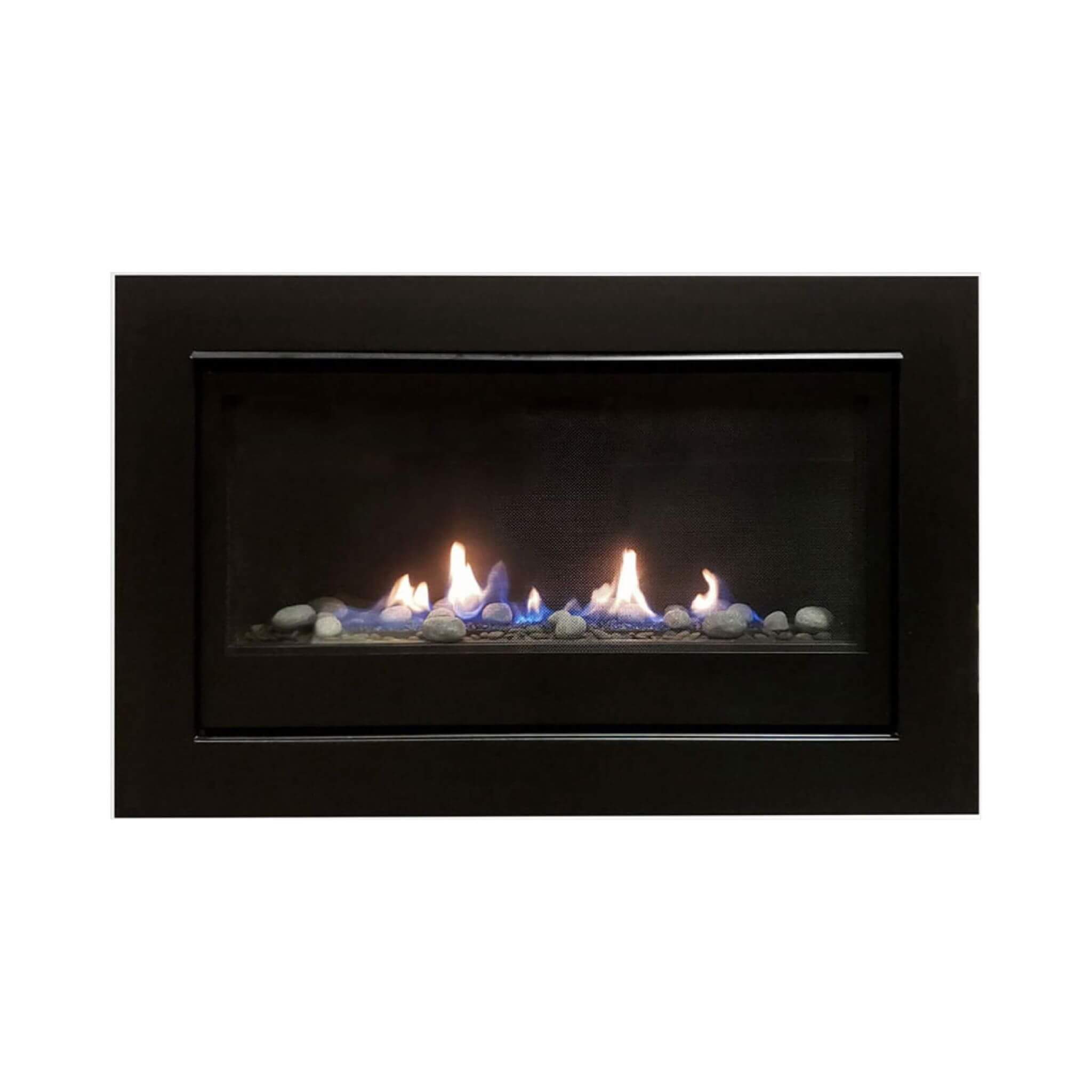 Sierra Flame Boston 36-Inch Gas-Burning Direct Vent Builder's Linear Fireplace [BOSTON-36-NG-EI] (SAK81297)