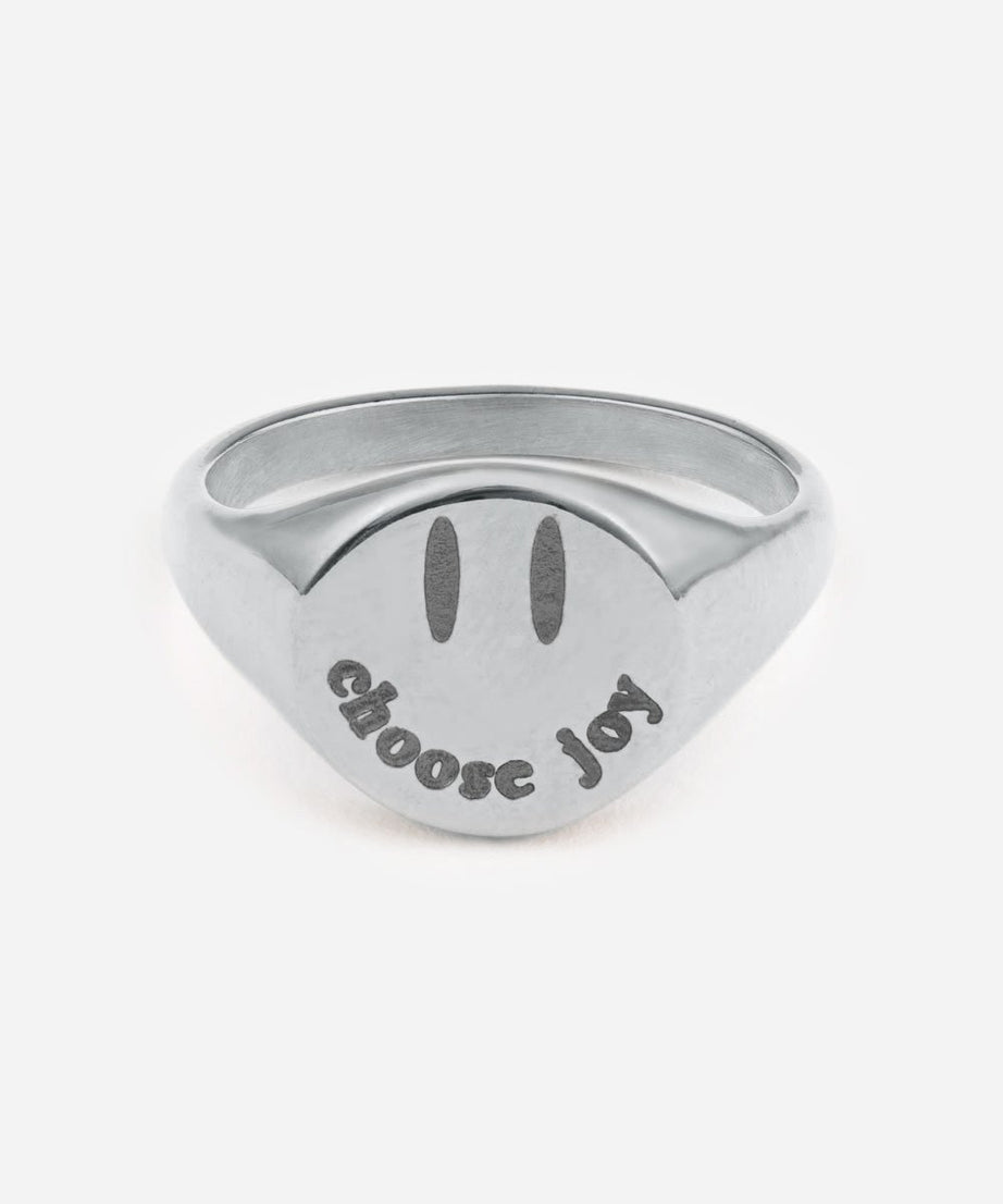 Silver Choose Joy Ring