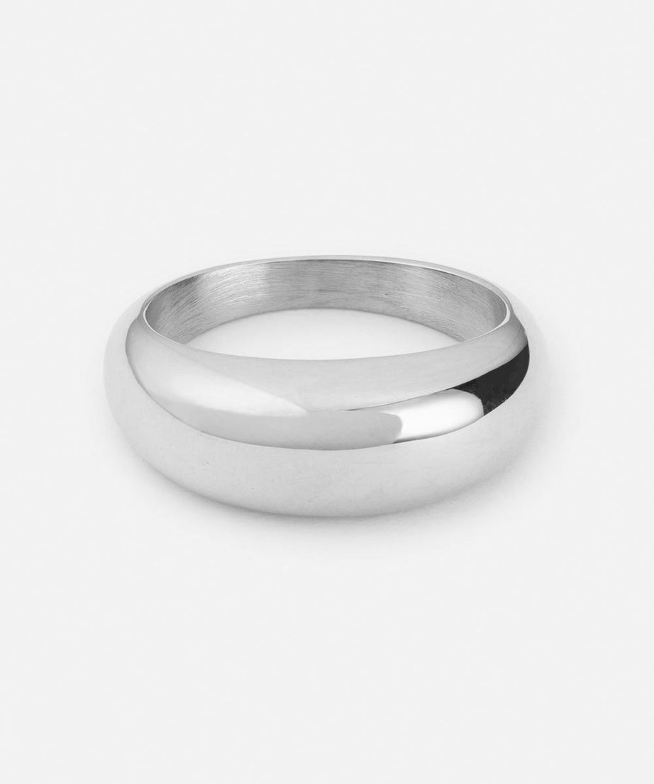 Silver Dome Ring