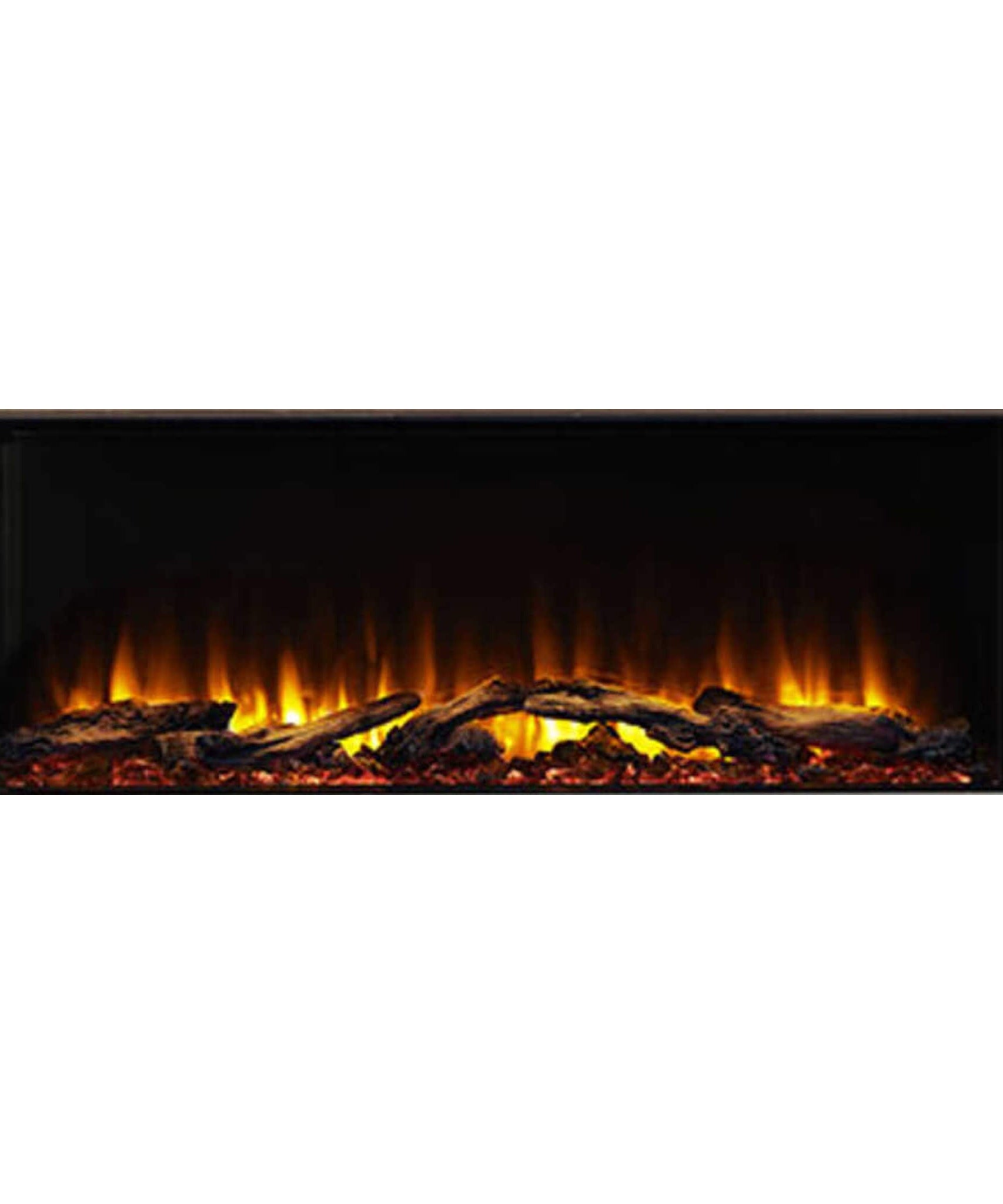 SimpliFire Scion Trinity 3-Side Linear Electric Fireplace [SF-SCT55/43-BK] (SAK93620)