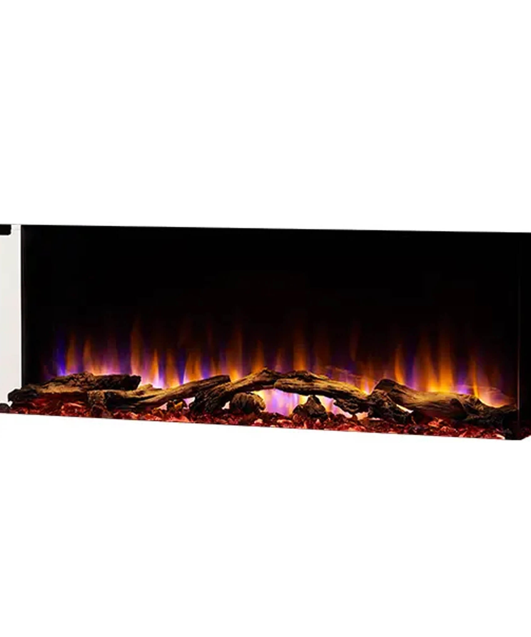 SimpliFire Scion Trinity 3-Side Linear Electric Fireplace [SF-SCT55/43-BK] (SAK93620)