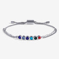 Sister Hidden Message Acrostic Bolo Bracelet