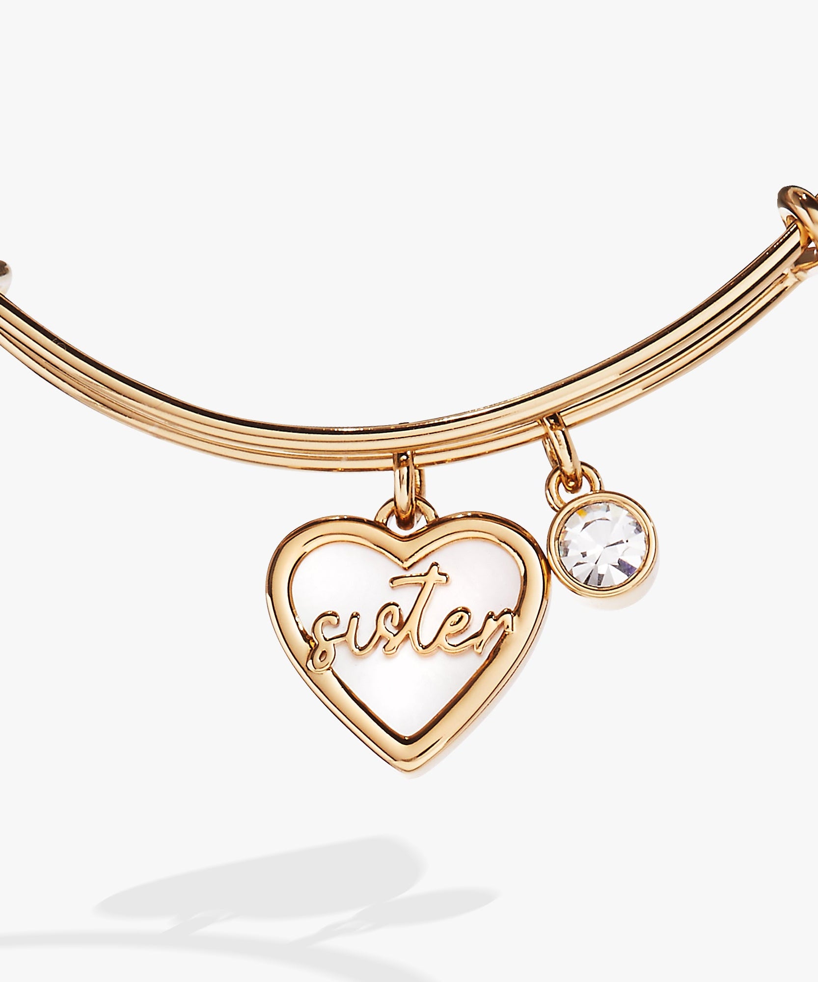Sister Mother of Pearl Bangle