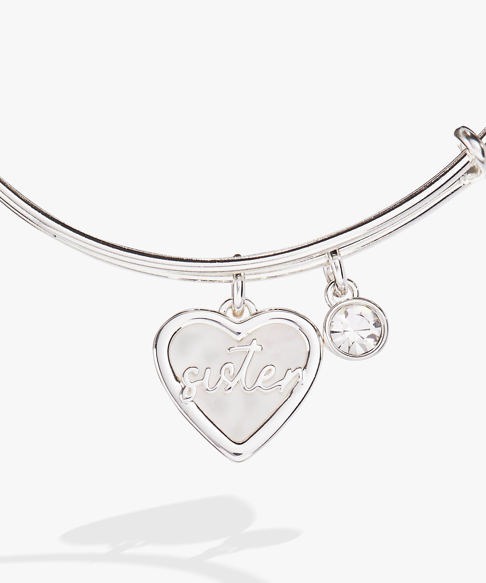 Sister Mother of Pearl Bangle