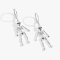 Skeleton Drop Earring