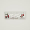 Skull & Roses Design Keycaps and Mechanical Keyboard