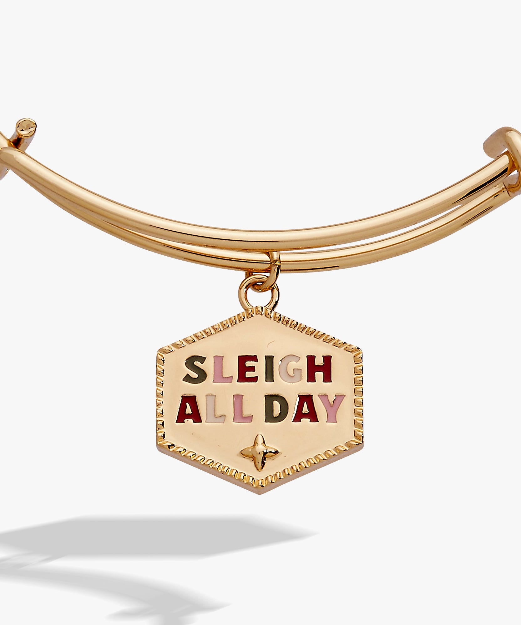 ‘Sleigh All Day’ Charm Bangle