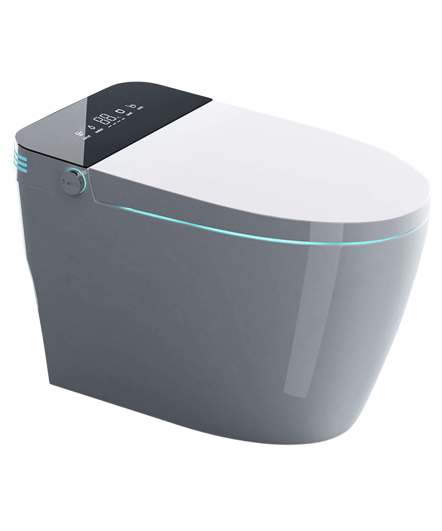 Nuvia Smart Auto Dual Flush Tankless Toilet With Heated Bidet, Auto Open And Close (SAK37415)