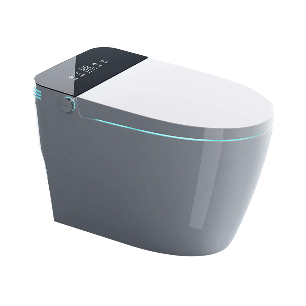 Nuvia Smart Auto Dual Flush Tankless Toilet With Heated Bidet, Auto Open And Close (SAK37415)