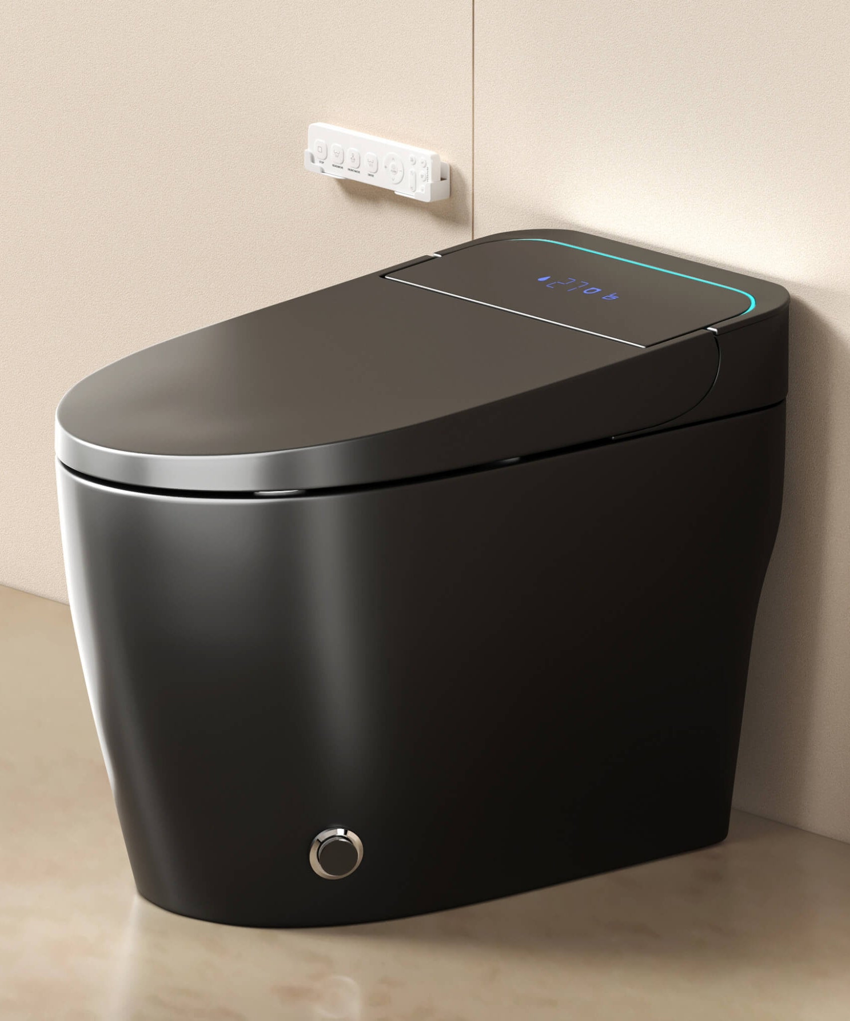 Nuvia Smart One-Piece Bidet Toilet With Auto Open/Close Seat And Dryer (SAK86135)