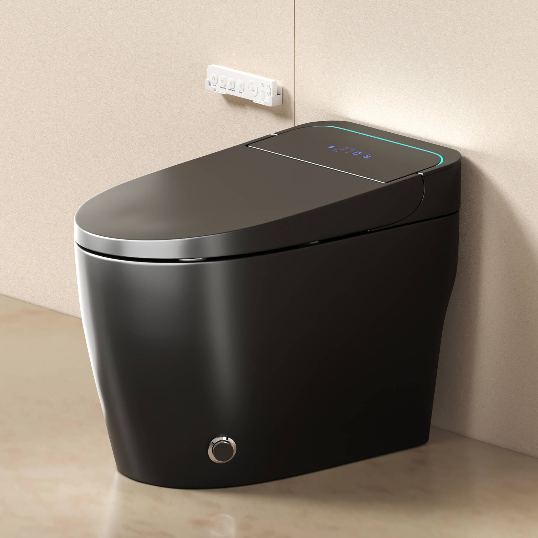 Nuvia Smart One-Piece Bidet Toilet With Auto Open/Close Seat And Dryer (SAK86135)