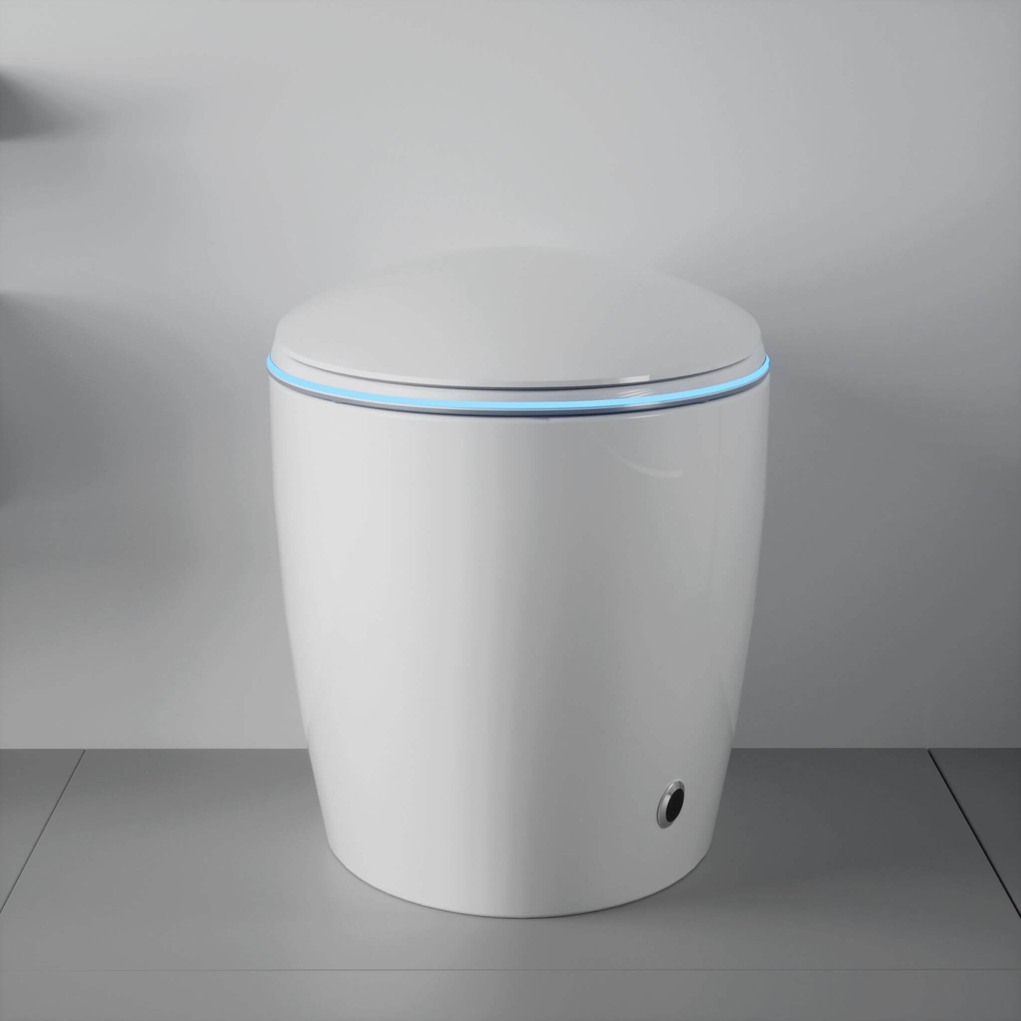 Nuvia Smart One-Piece Toilet With Bidet, Foot Sensor, LED Display And Dryer (SAK80112)