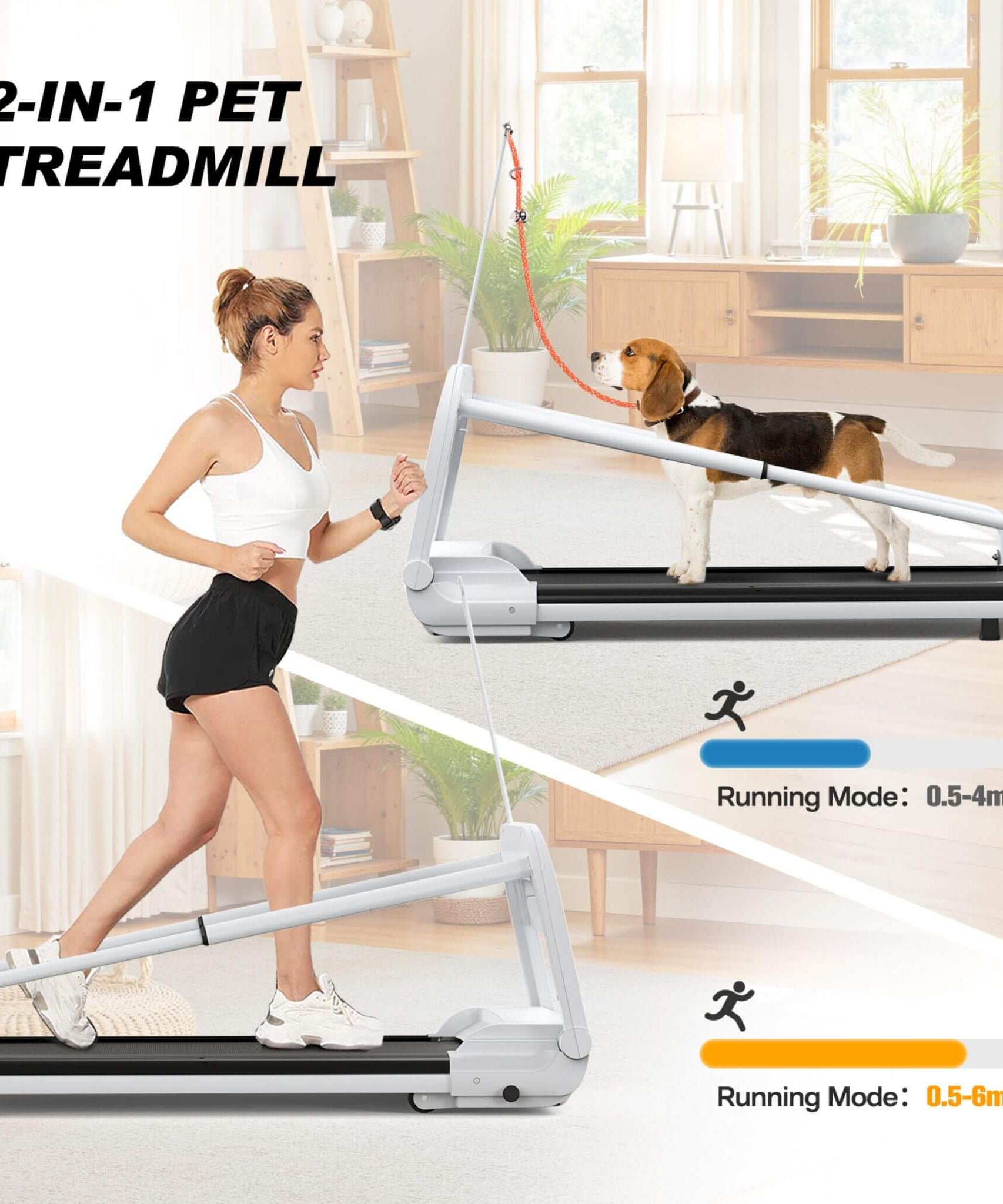 Smart Pet Treadmill With Adjustable Speed For Small And Medium Dogs (SAK72537)