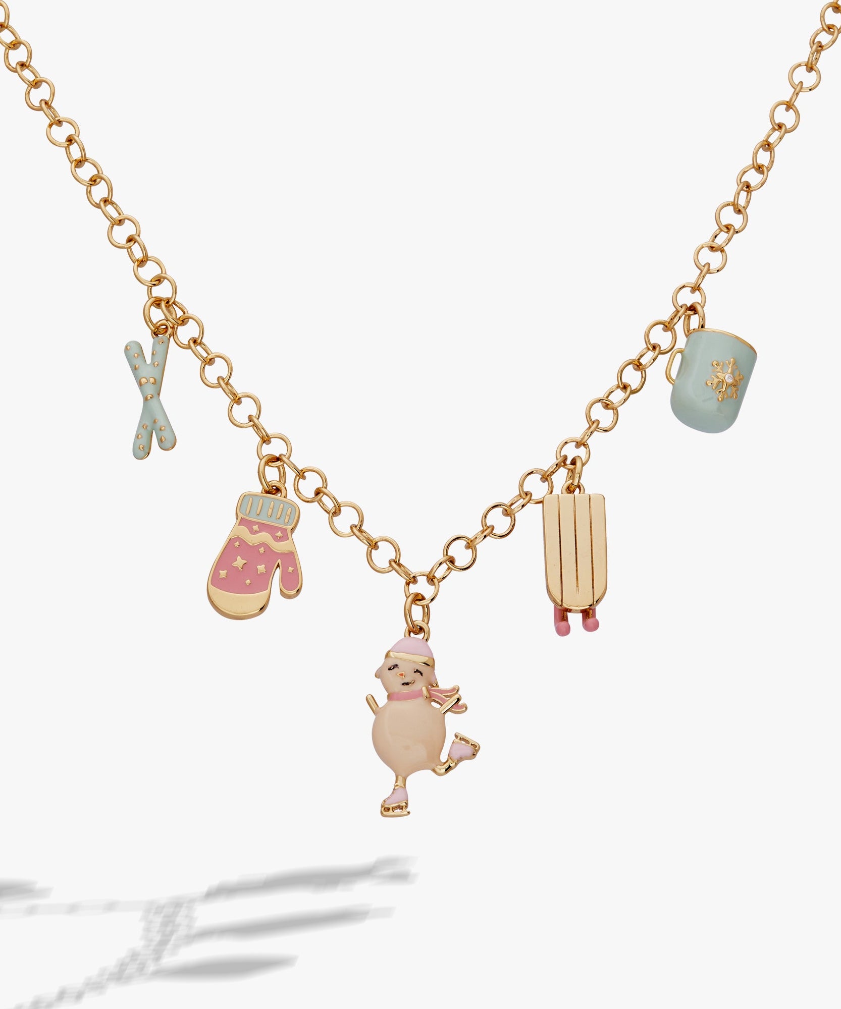 Winter Wonderland Multi Charm Necklace