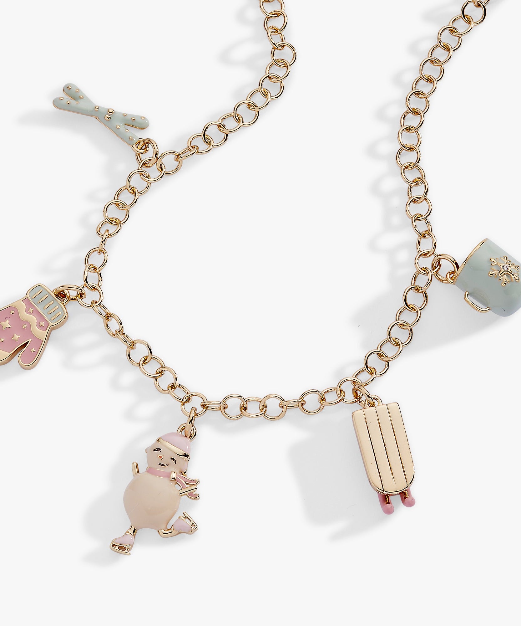 Winter Wonderland Multi Charm Necklace