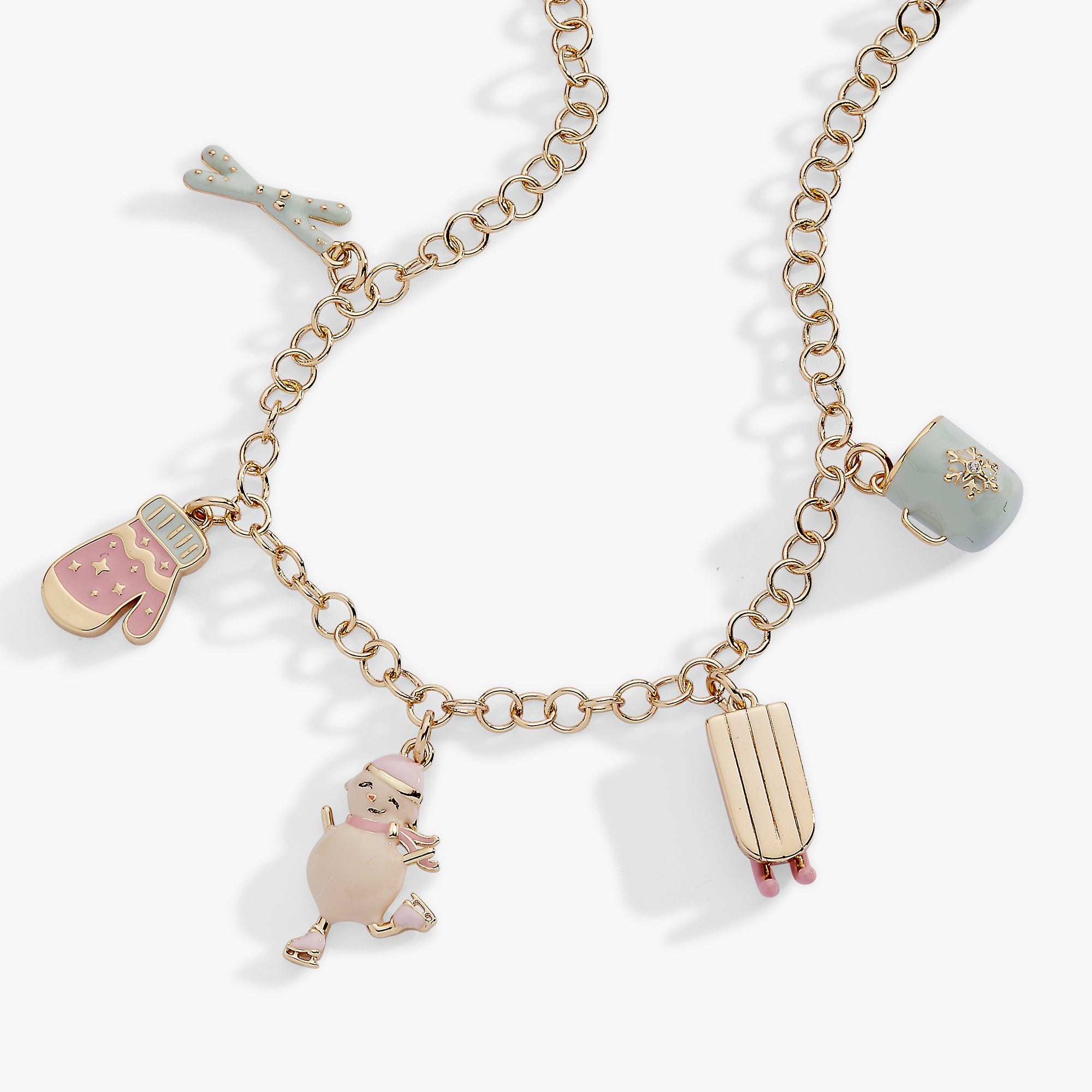 Winter Wonderland Multi Charm Necklace