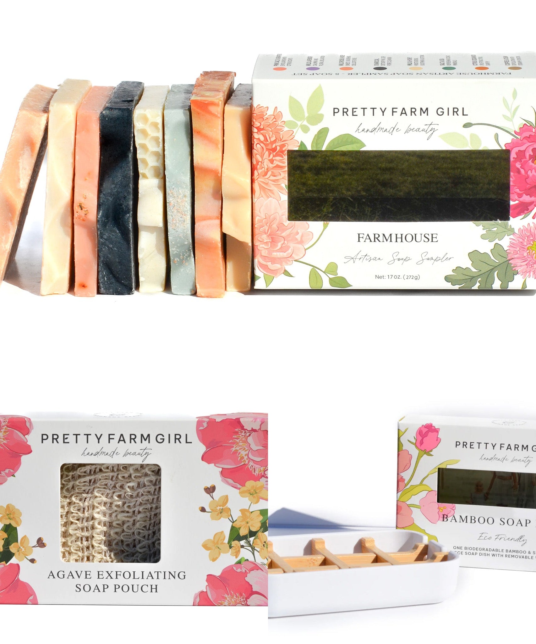 Farmhouse Artisan Goat Milk & Tallow Soap Sampler