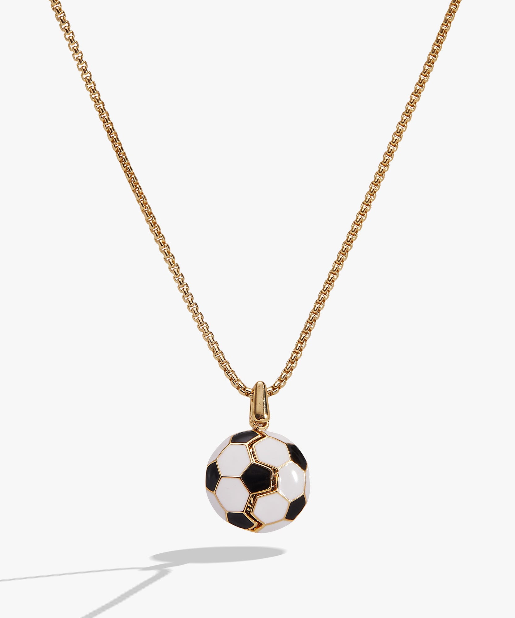 Soccer Ball "Control The Ball, Command The Game" Locket Necklace