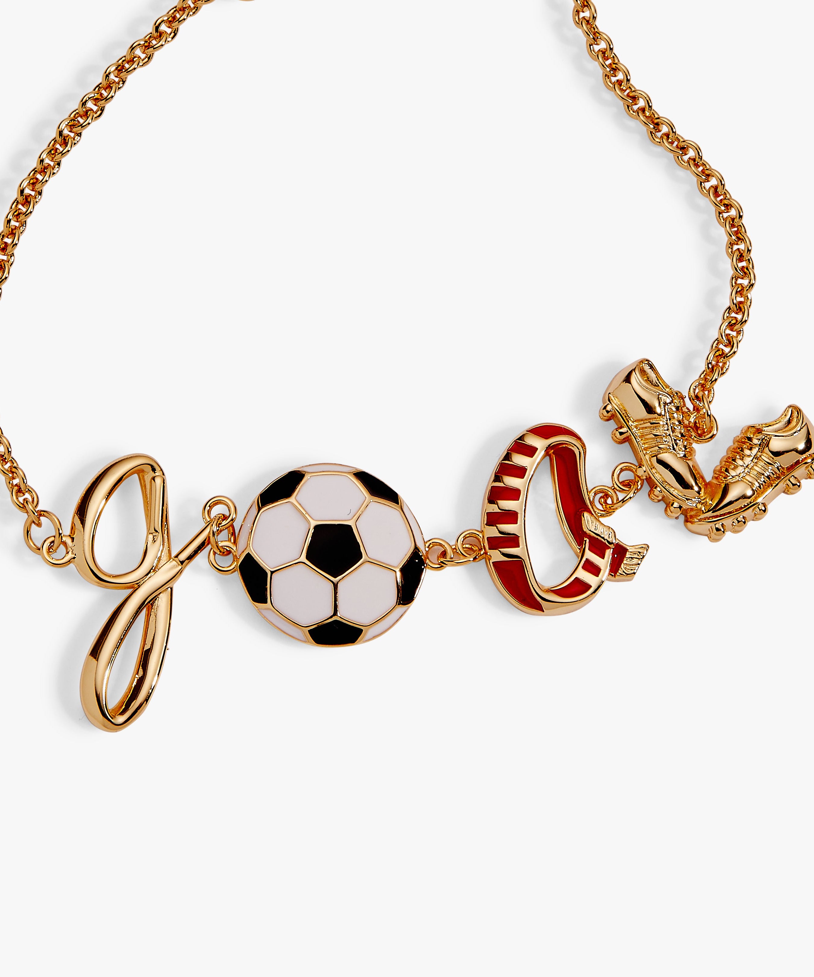 Soccer GOAL Linear Bracelet
